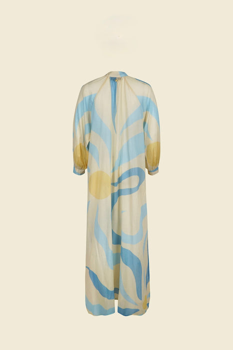 LA PLAGE SUMBA RAY BLUE COVERUP