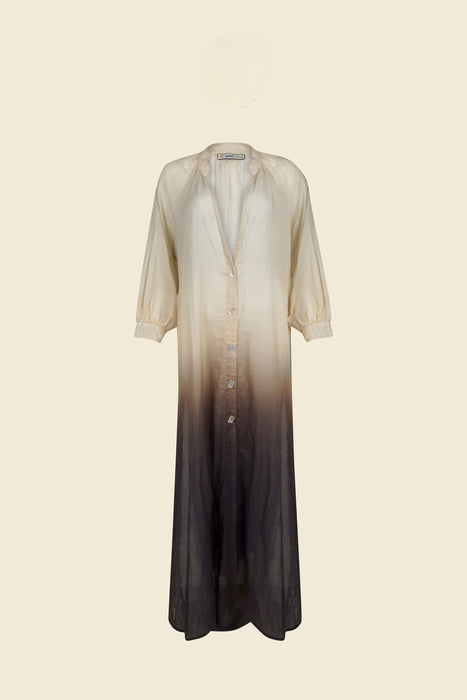 LA PLAGE DEGRADE BROWN COVERUP