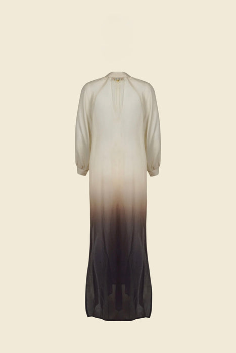 LA PLAGE DEGRADE BROWN COVERUP