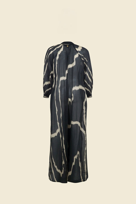 LA PLAGE SUMBA BLACK COVERUP