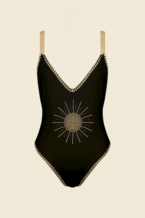 SOLEIL CHIC BLACK ONE PIECE