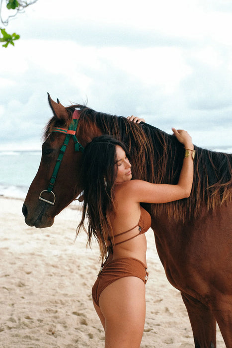 HUMBA BROWN BIKINI