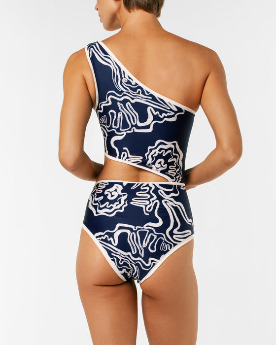 RAISA MAREA BLUE ONE PIECE
