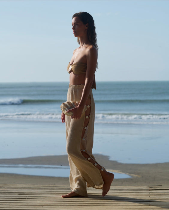 CANELA/VICHY DORE BIKINI