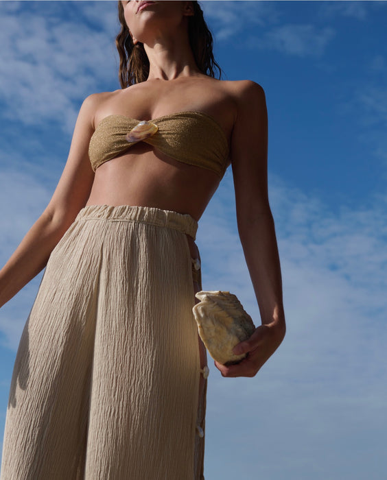 CANELA/VICHY DORE BIKINI