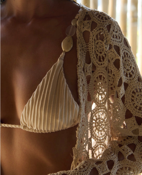KUNA/LILY SHELL IVORY BIKINI