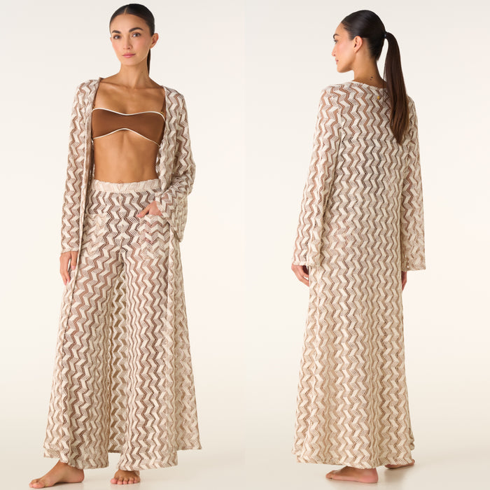 UDA/YERA ZIGZAG SAND PANT SET