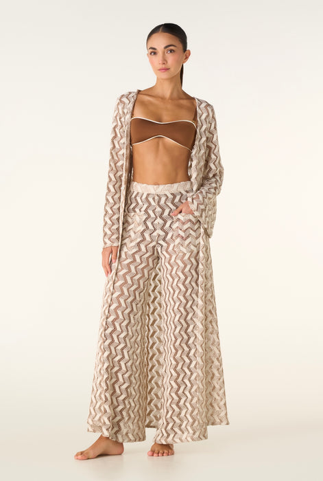 UDA/YERA ZIGZAG SAND PANT SET