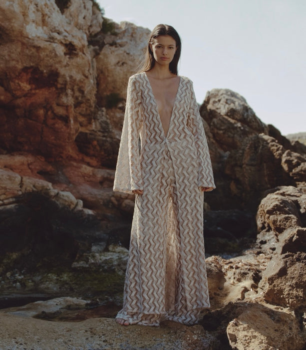 UDA/YERA ZIGZAG SAND PANT SET