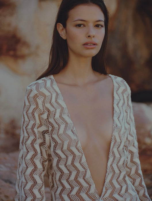 UDA/YERA ZIGZAG SAND PANT SET