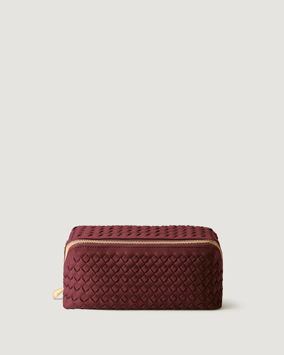 NAGHEDI CARAVAN BORDEAUX COSMETIC CASE
