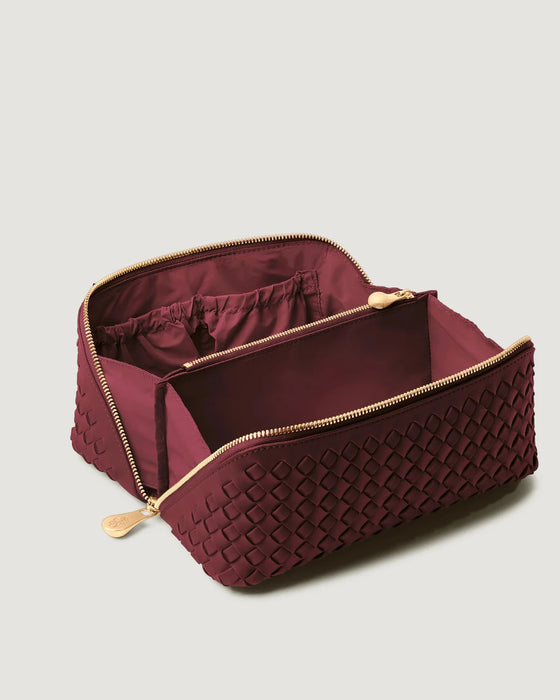 NAGHEDI CARAVAN BORDEAUX COSMETIC CASE
