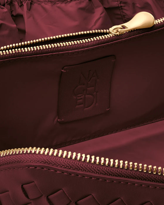 NAGHEDI CARAVAN BORDEAUX COSMETIC CASE