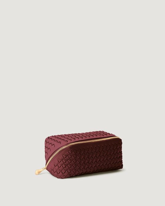 NAGHEDI CARAVAN BORDEAUX COSMETIC CASE