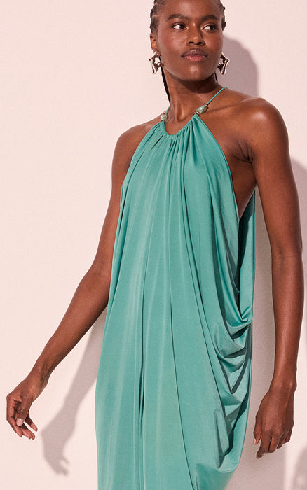 AGUA DE COCO MURANO GREEN DRESS