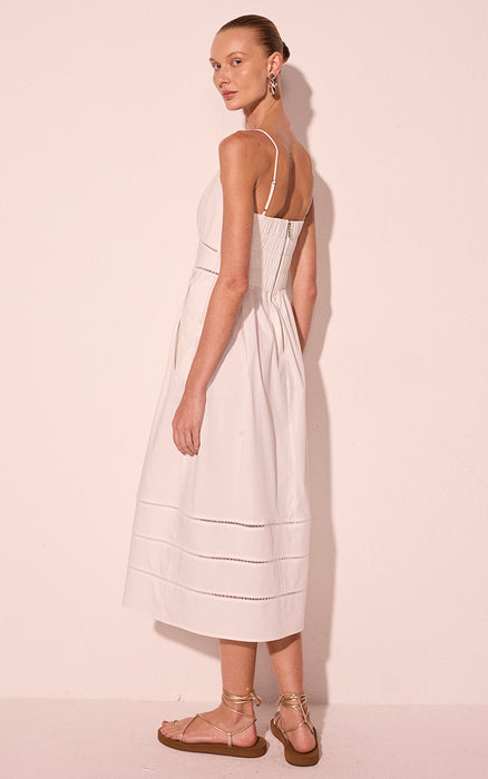 AGUA DE COCO MILOS OFF WHITE DRESS
