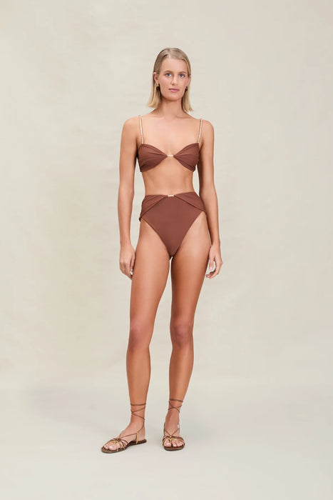 EMMIE/EVALINA UMBER BIKINI