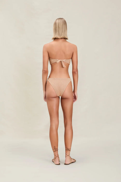 HAILEY/HELEN GOLD SHIMMER BIKINI