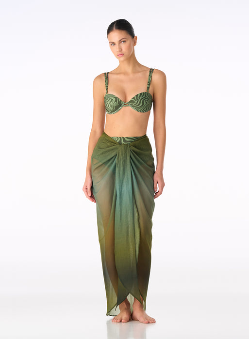 INDI OMBRE GREEN PAREO