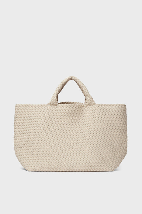 NAGHEDI ST. BARTHS LARGE TOTE ECRU