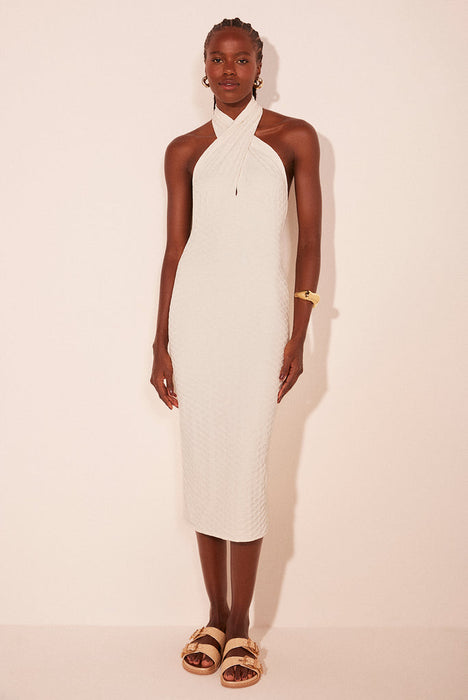 AGUA DE COCO TRAMA WHITE DRESS