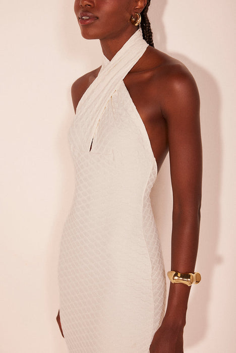 AGUA DE COCO TRAMA WHITE DRESS