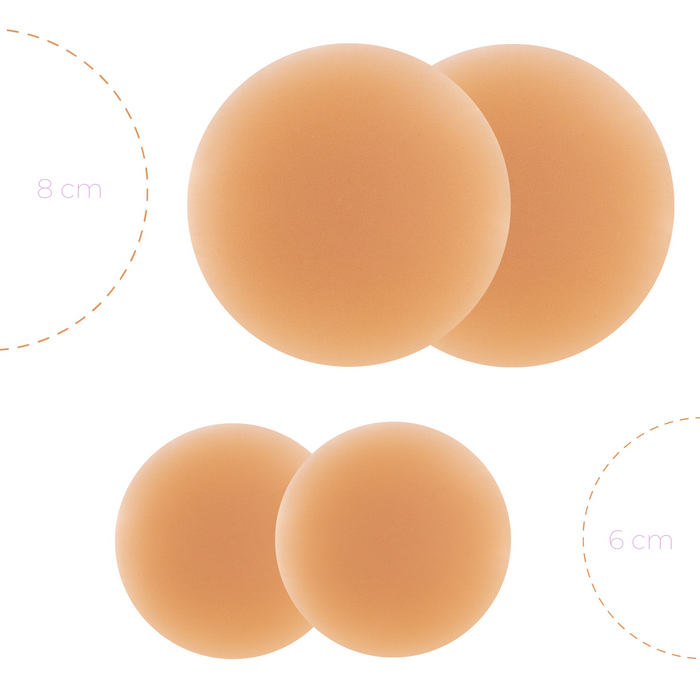 BOOB-EEZ NIPPLE COVERS 8 CMS.