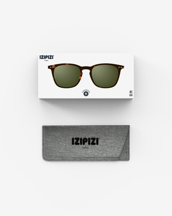 E TORTOISE POLARIZED SUNGLASSES