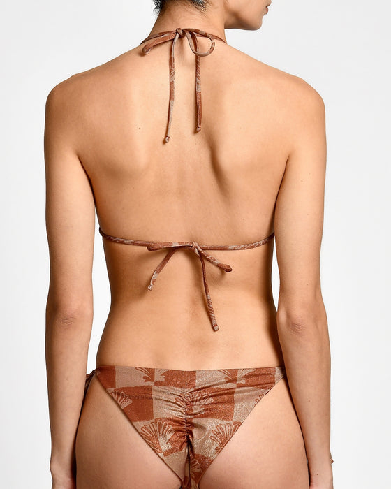BIMORI LUREX CHECKERS BIKINI