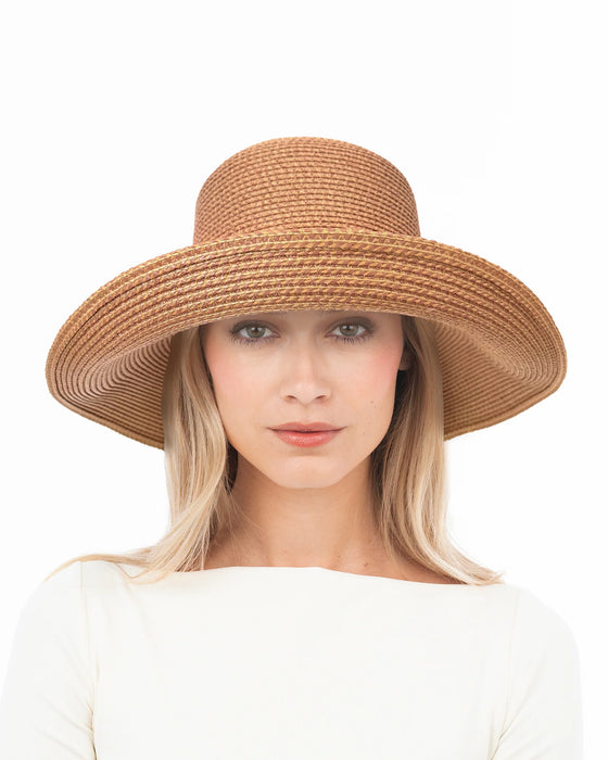 ERIC JAVITS HAMPTON BUTTERSCOTCH HAT
