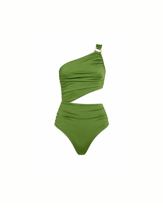 DIANA AROS GREEN ONE PIECE