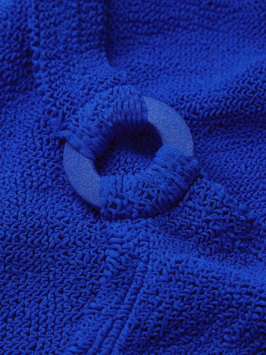HUNZA G DOMINO ROYAL BLUE ONE PIECE