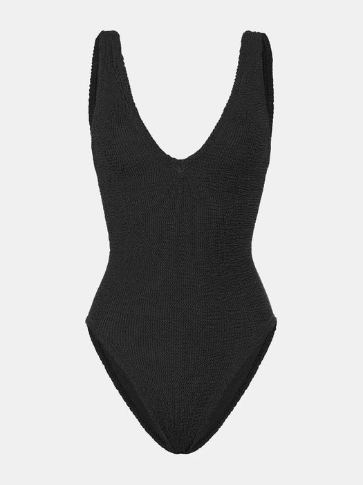 HUNZA G SADIE BLACK ONE PIECE