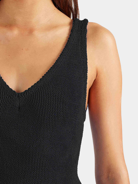 HUNZA G SADIE BLACK ONE PIECE