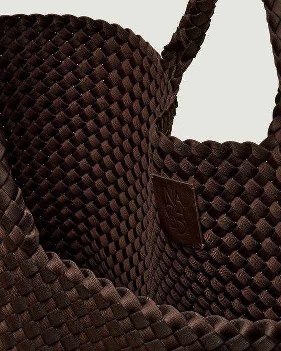 NAGHEDI ST. BARTHS LARGE TOTE MOCHA