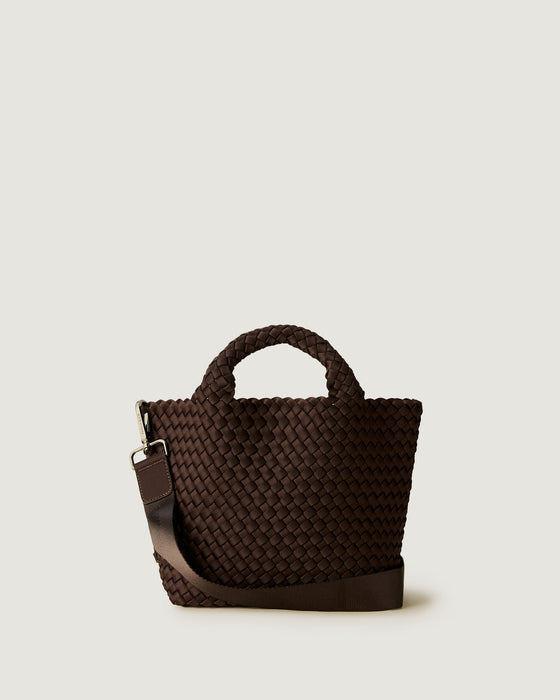 NAGHEDI ST.BARTHS SMALL TOTE MOCHA