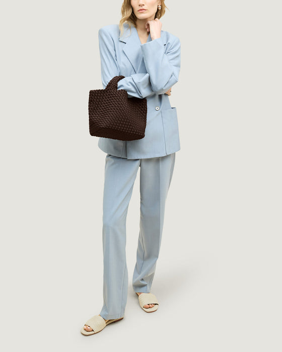 NAGHEDI ST.BARTHS SMALL TOTE MOCHA