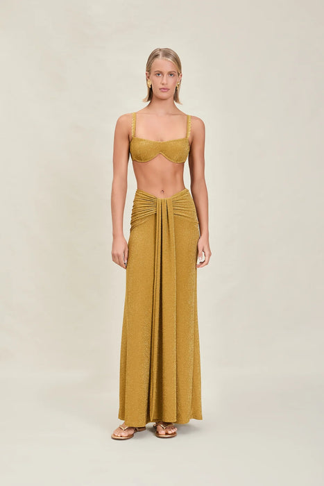 DOTTIE HONEYCOMB SKIRT