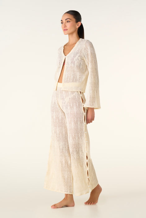 TALIA/FEDERICA GARDENIA PANT SET