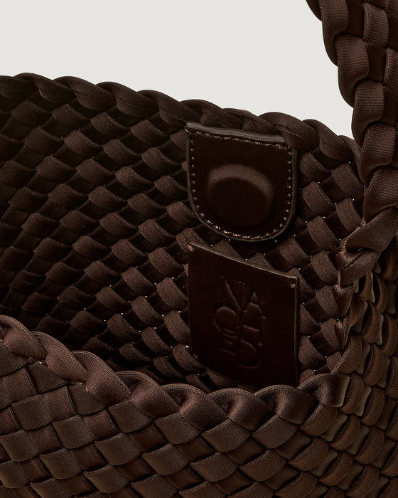 NAGHEDI NOMAD SMALL HOBO MOCHA