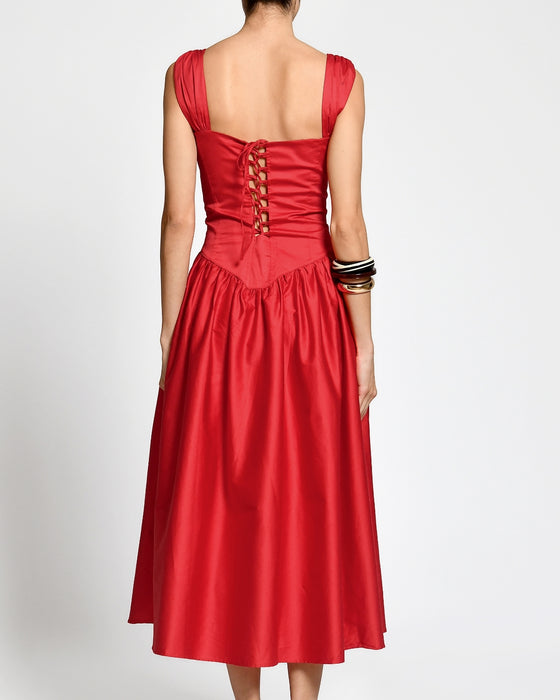EMMITA RED DRESS