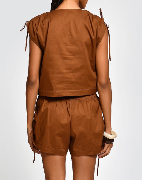 CLEO BROWNIE SHORT SET