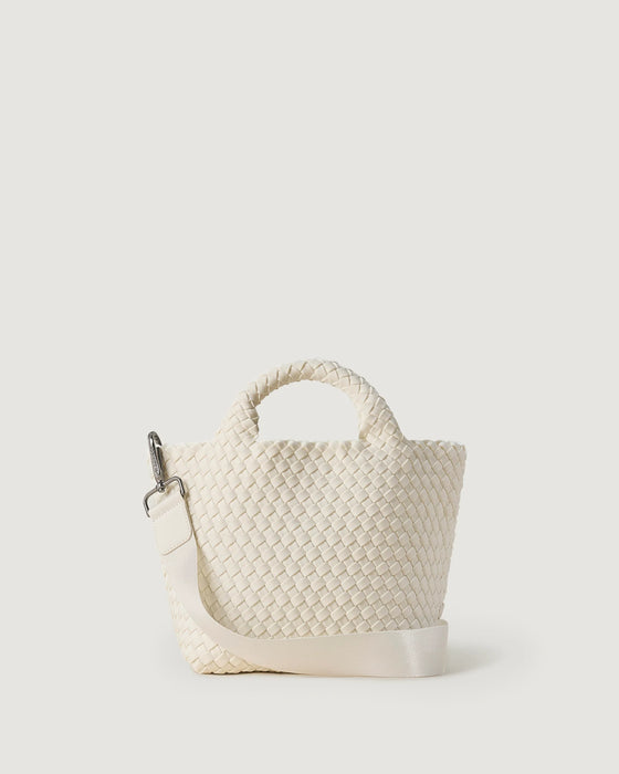 NAGHEDI ST. BARTHS SMALL TOTE SALT