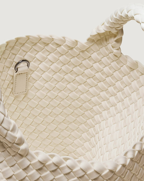 NAGHEDI ST. BARTHS SMALL TOTE SALT