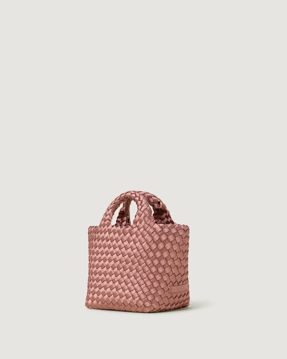 NAGHEDI ST. BARTHS PETIT TOTE SATIN DAPHNE