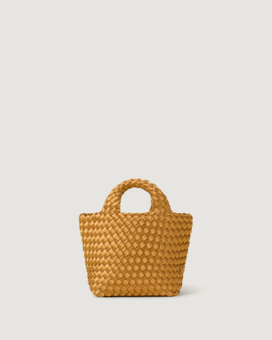 NAGHEDI ST. BARTHS SMALL TOTE SATIN ORE