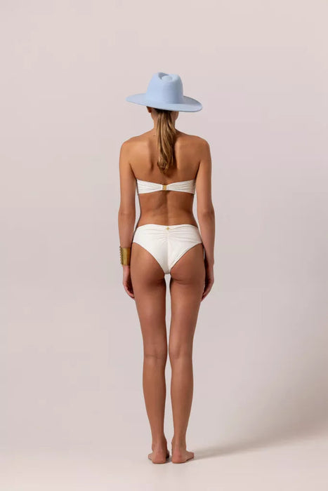 SOLEIL PLISSE IVORY BIKINI