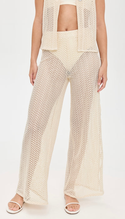 ADARA/FEDERICA NILO IVORY PANT SET
