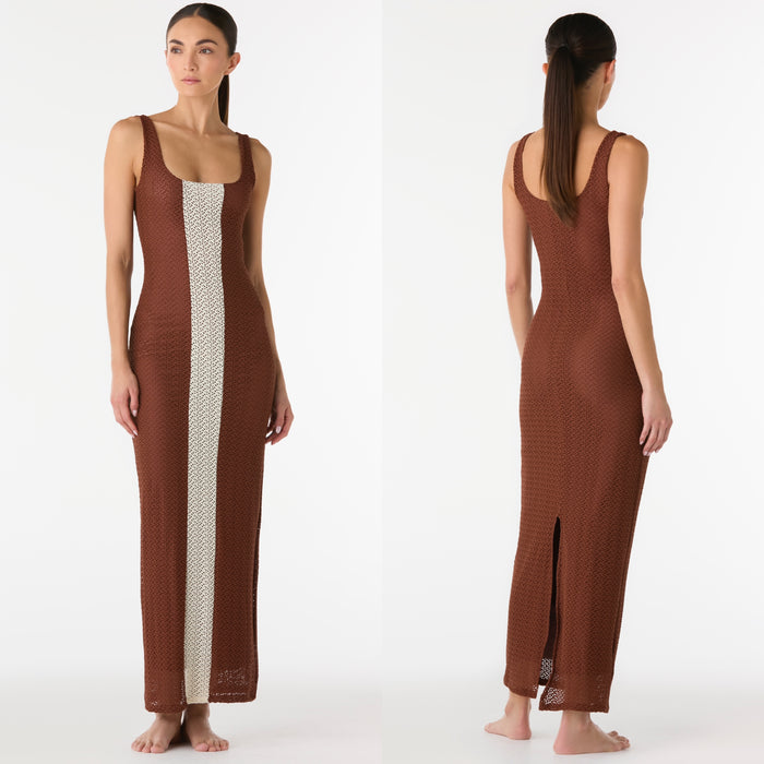 FARA BROWN NILO DRESS