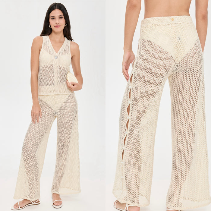 ADARA/FEDERICA NILO IVORY PANT SET